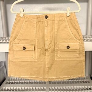 NWT Sanctuary Clarissa Mini Skirt‎ Tan Size 29